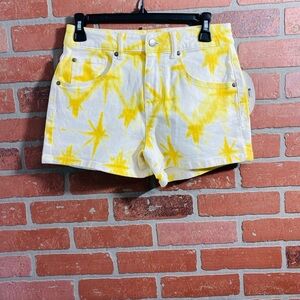 Colorful planet summer shorts for teens size XL (14/16)